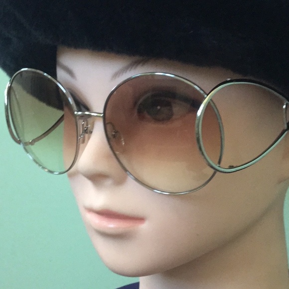 Chloe - 60mm Modified Round Sunglasses main image 4